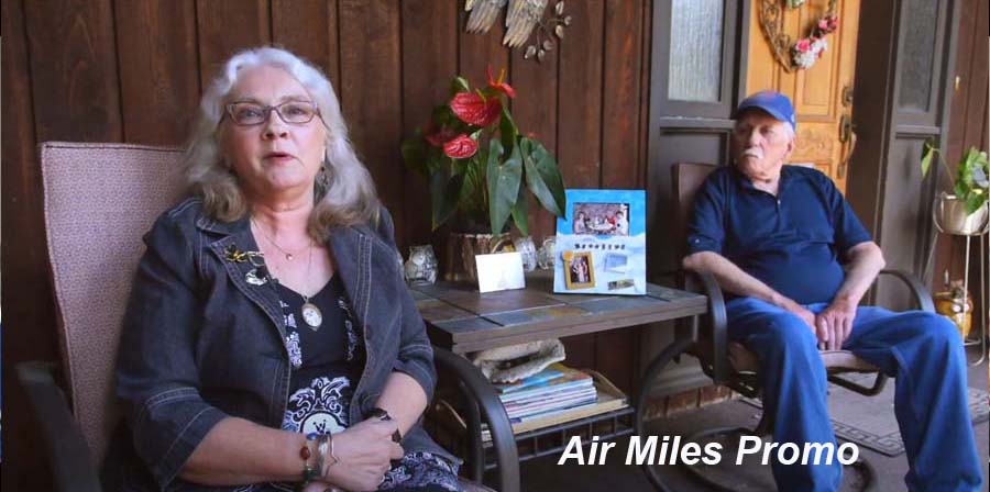 30 second online ad for Air Miles